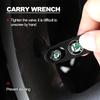XOWS7 Car Keychain Tire Valve Cap Car Styling Accessories For Skoda Octavia MK2 MK1 2 3 A5 A7 A8 Fabia Karoq Superb Rapid Kamiq Scala