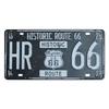 Route 66 Tin Sign for Home, Bedroom, or Bar Decor