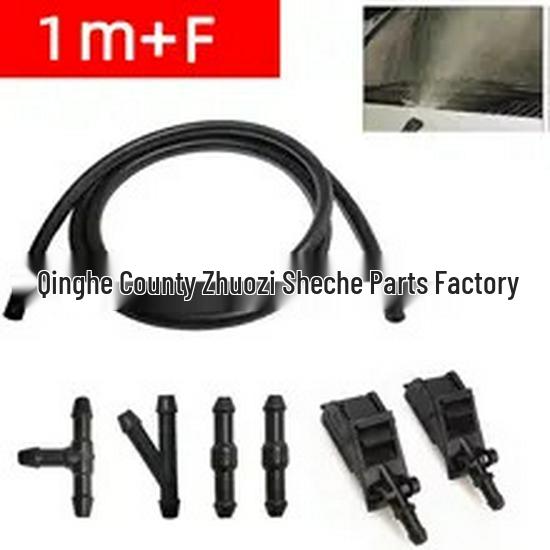 6E0955985B Set Tubo Spruzzatore Lavavetri per Passat B5, Golf, Polo
