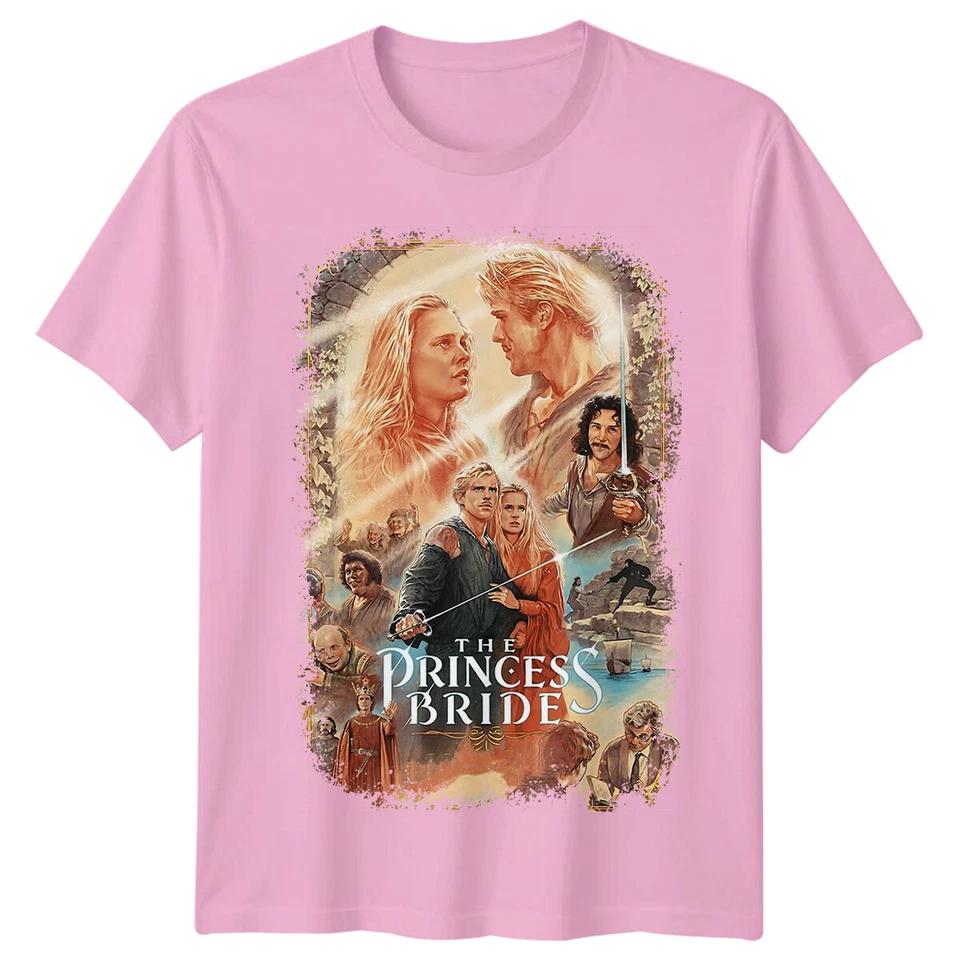 The Princess Bride (1987) Movie Poster Inspired T Shirt Retro 80s Tee Unisex 2 L