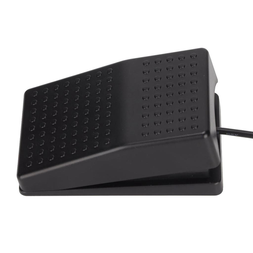 USB Foot Switch Pedal High Sensitivity Multifunctional Ergonomic Single Foot Switch Pedal with 2m Cable for Computer