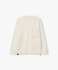 LIBERCLASSY [26Ss] Lms51722 Ivory Point Pocket Trimmed Round Knit
