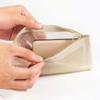 New Mesh Large Capacity Mesh Cosmetic Bag Transparent Mesh Coin Purse Multifunctional Portable Cosmetic Brush Bag