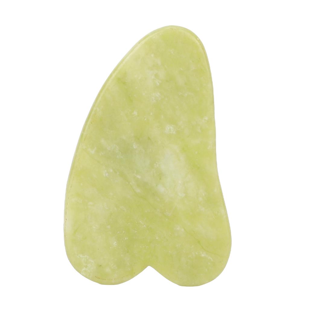 3pcs Jadestone Face Roller Portable Skin Lifting Firming Beauty Guasha Board Face Massage Roller Set