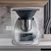 1pc Transparent Dust Oily Smoke Dust Cover Three-dimensional Protective Cover For TM5/TM6 Thermomix Machine Robot Kitchen