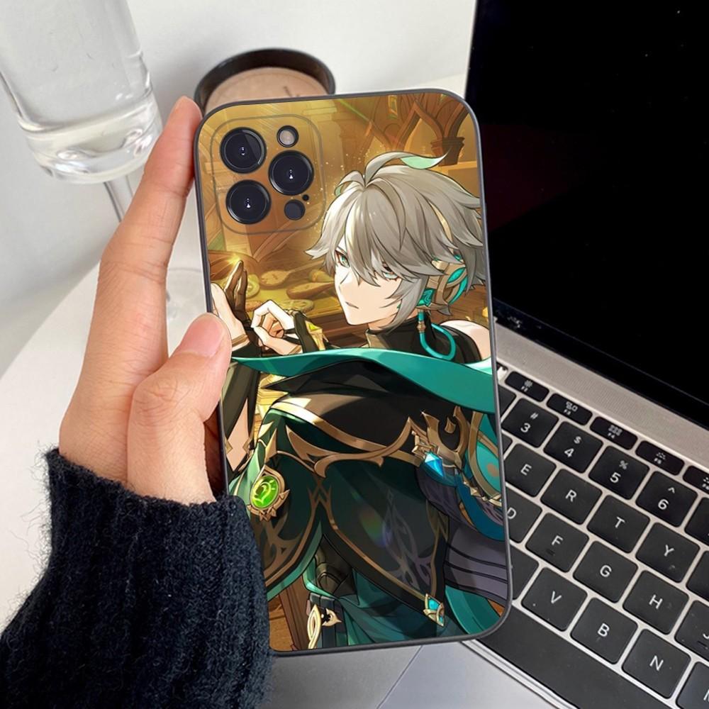 

Genshin Impact Alhaitham Phone Case For iPhone 14 11 12 13 Mini Pro XS Max Cover 6 7 8 Plus X XR SE 2020 Funda Shell iPhone SE 2020