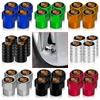 4Pcs Metal Car Logo Wheel Tire Hex Valve Caps Stem Case Covers For Porsche Cayenne Panamera Macan Boxster 911 Carrera-GT 944 918 917