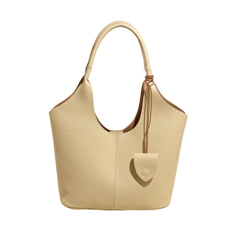 Simple niche bucket bag women's summer new large-capacity versatile casual shoulder tote armpit bag