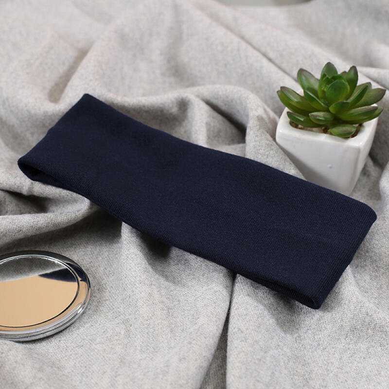 Basic Bandana Hairband (Navy)