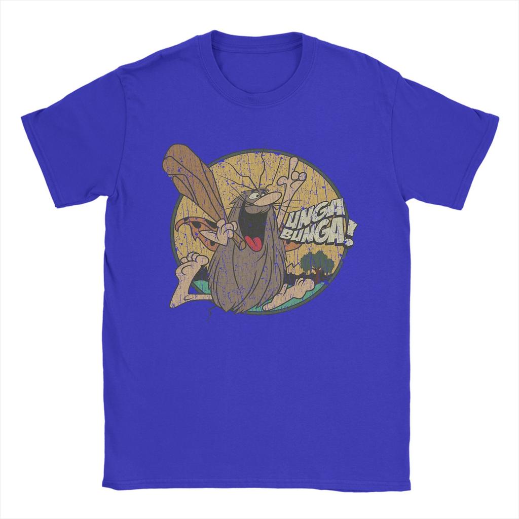 Men Cartoon Caveman 1977 T Shirt 100 Cotton Tops Humorous Short Sleeve Crewneck Tee Shirt Printed TShirts
