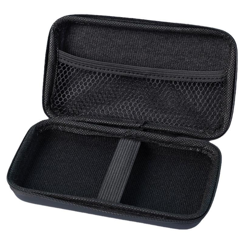 Multifunctional USB Cable & Earphone Storage Bag with Zipper