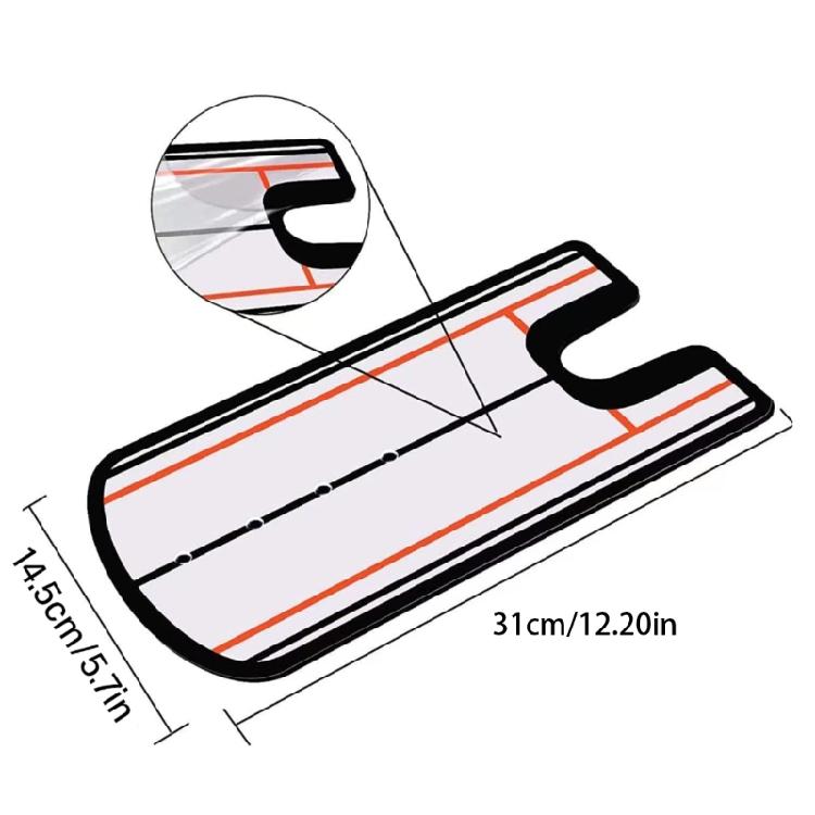 Golfs Putting Ausrichtungshilfe Golfs Automatischer Putting-Becher Tragbarer Putting-Übungstrainer Tragbares Putting-Gerät