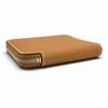Portamonete HERMES impeccabile Azap compatto in seta con cerniera perimetrale in pelle Epsom da donna Usato