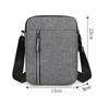 Large Capacity Crossbody Bag For Men Durable Casual Nylon Waterproof Handbag Messenger Bag Travel Male Fashion Shoulder Bag