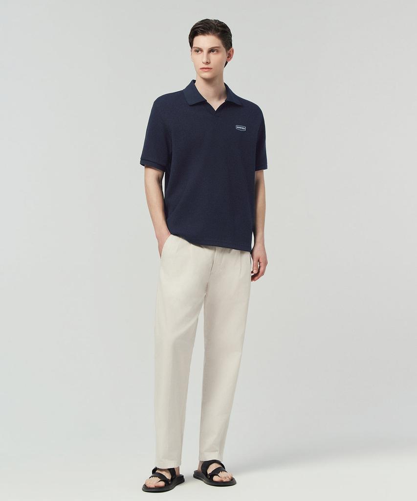 DUVETICA Matarello (Dark Navy) (Men'S Short-Sleeve Polo Shirt)