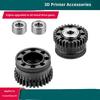Upgrade K2 Plus Extruder Gear Carbonized Steel With Nano Coating All Metal Extruder Gear Kit More Durable