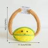 1PC Handmade Crochet Fruit Ornament Cute Cartoon Artificial Fruit and Vegetable