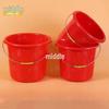 ZhongSui Red Multi-Purpose Plastic Bucket