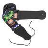 Adjustable Guitar Strap Shoulder Strap Lightning Pattern for Acoustic Electric Guitar Bass Guitar Strap Guitar Accessories