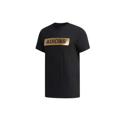 T Shirts Men's Black Crew Neck Moderate Straight Fit EH3814