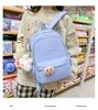 Schoolbag1011 New Mini Backpack Versatile College Student Small School Bag Women's Commuter Mommy Bag Women's Travel Backpack