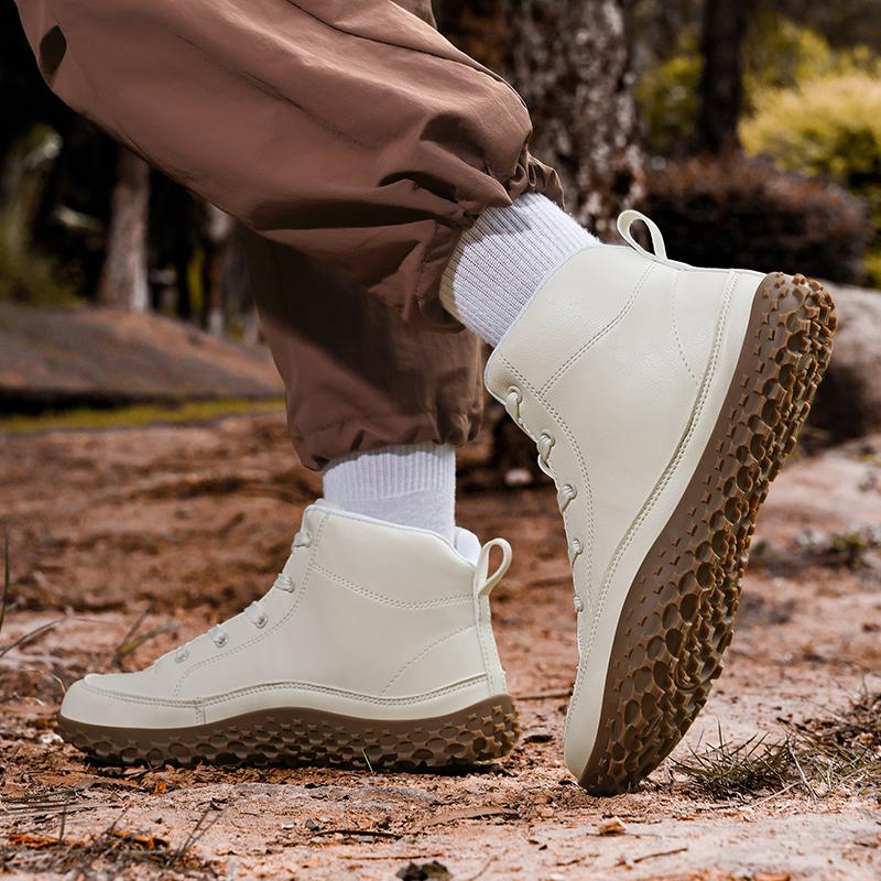 Höst/Vinter Par Bred Huvud Barfota Stora Vandringsskor Mellanhöga Utomhus Vandringsskor