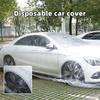 Universal Protective Shield Disposable Transparent Car Cover Dust-Proof Full Cover For Sedan Suv Van For Jeep Vehicle Automobile