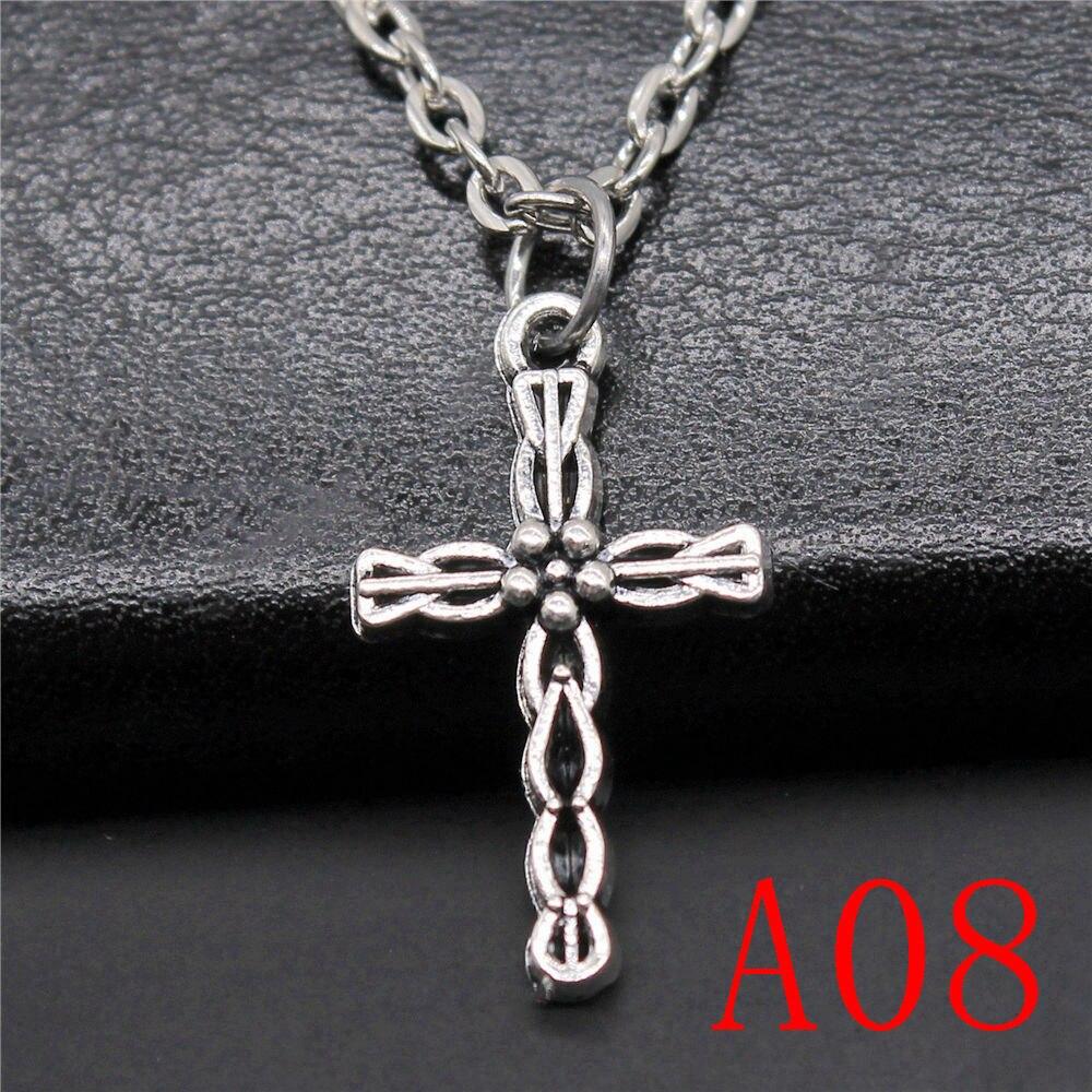 Nyankommet Kors Anheng Halskjede Damegave Mote