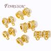 Multi Styles Bail For Pendant 18K Gold Plated Beads Bails Connector For DIY Necklace Bracelet Jewelry Making DIY Accessories