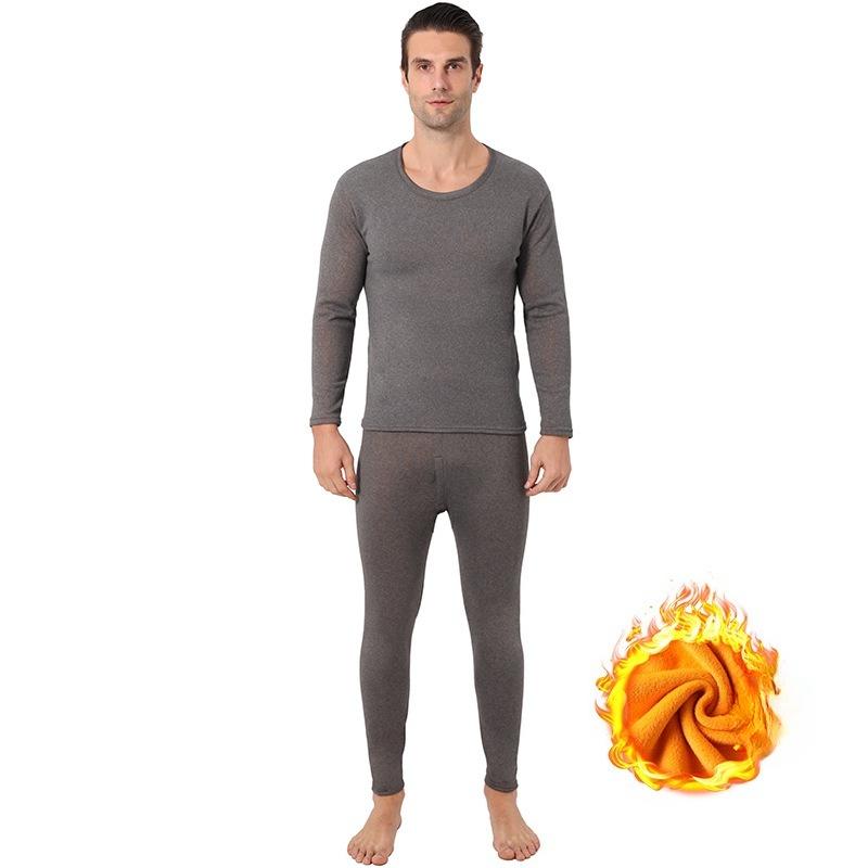 Winter Thermal Underwear Long Johns Men's Keep Warm Tops + Pants Set Thick Clothes Comfortable Thermo Underwear Sets