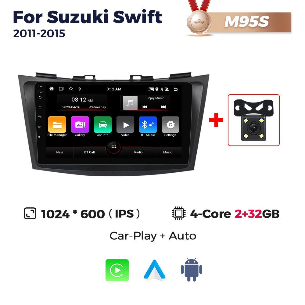 Android All In One Car Radio Stereo For Suzuki Swift 4 2011 2012 2013 2014 2015 Multimedia Video Player GPS DSP 2 Din Head Unit