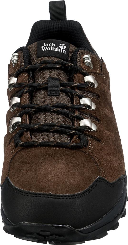 Обувь для треккинга Jack Wolfskin Refugio Texapore Low (4049851-5298) brown/phantom