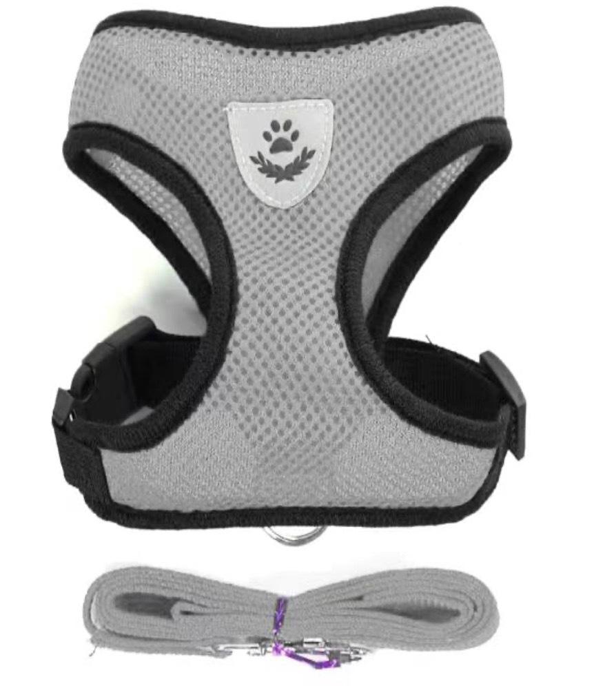 Manufacturer's Fashionable Outdoor Vest-Style Dog Walking Harness with Button Closure  Pet Collar and Leash