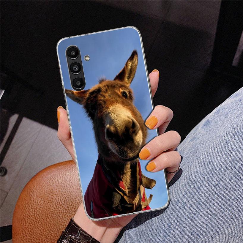 

Funny Donkey Phnoe Case for Samsung Galaxy A17 A37 A57 A16 A26 A36 A56 A15 A14 A13 A55 A54 A53 A35 A34 A33 A25 A24 A23 A52 Galax Samsung A26