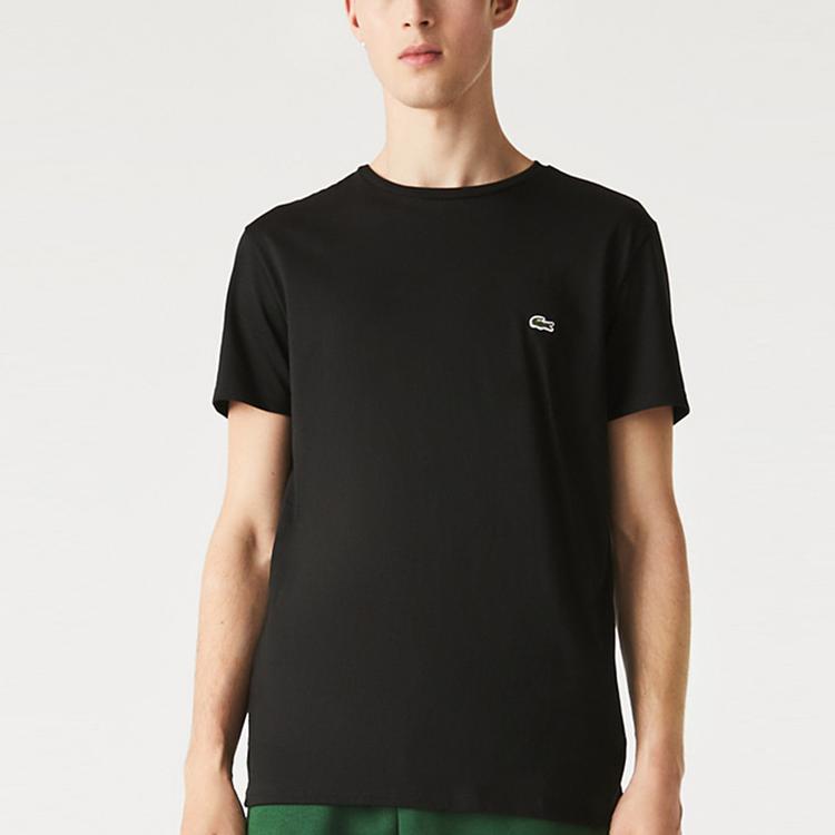 Lacoste logo-patch cotton T-shirt TH6709