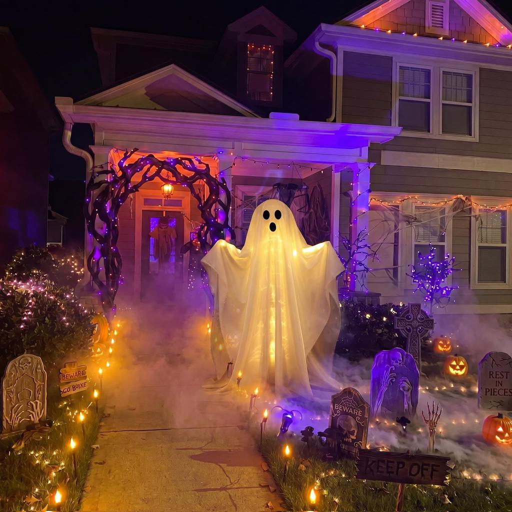 1 Meter Glowing Decoration for Halloween Party Porch Fireplace House Outdoor Decor