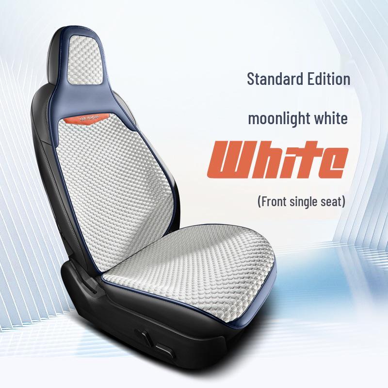 Universal Four-Season Car Seat Cushion: New Energy One-Piece Saddle Cover with Half-Wrap Design