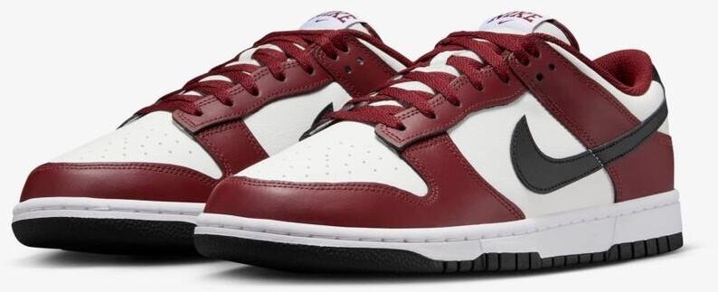 Nike Dunk Low Sneaker dunkel teamrot/schwarz/summit weiß
