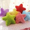 Five Pointed Star Pillow Throwing Pad Short Plushes Cushions Toy for Bedroom Sofa Home Decoration Home Cushions
