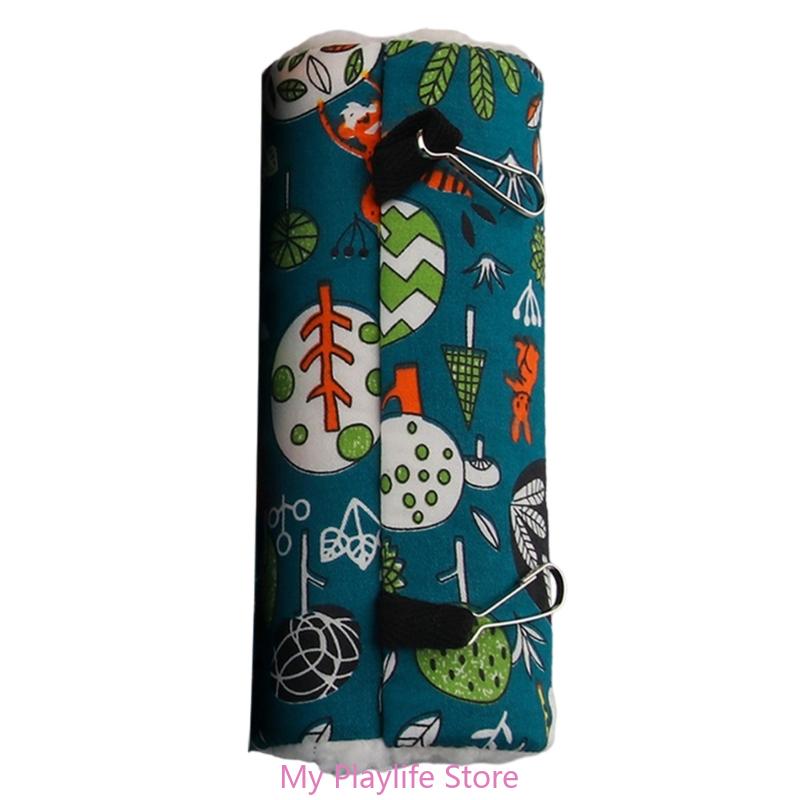 Parrots Squirrels Hamsters Tunnel Birds Plush Winter Warm Cotton Toy Hammock Passage Tunnel Pet Products Hamster Tent