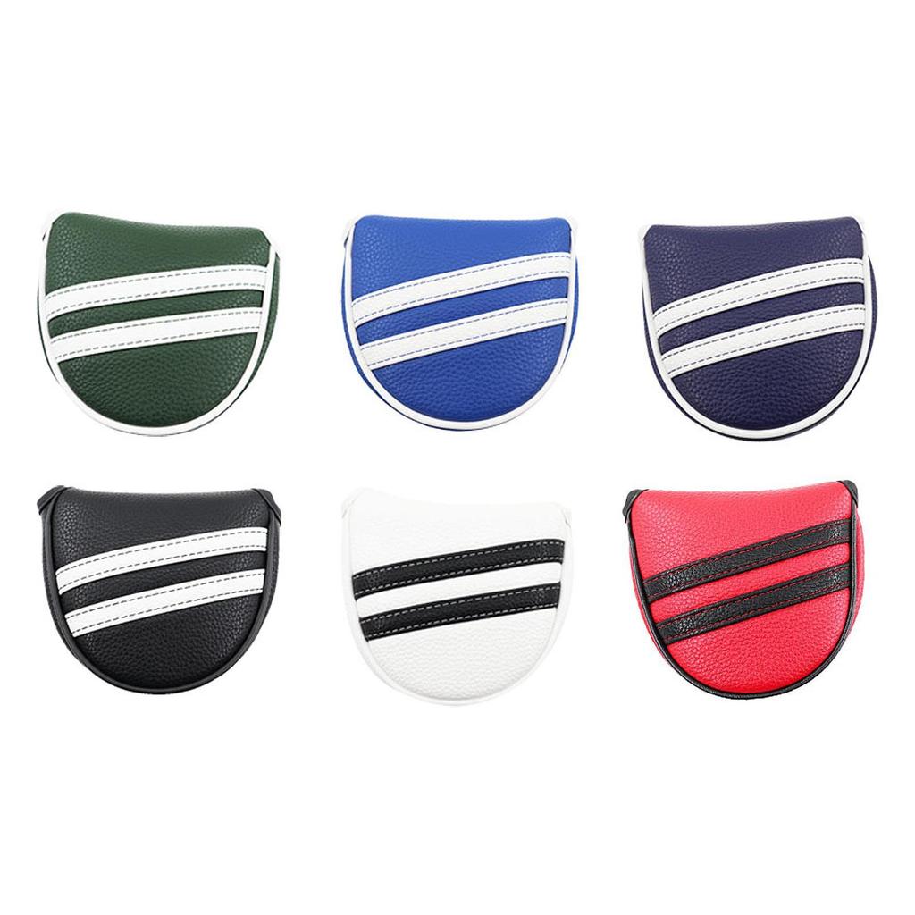 Copripinza da Golf in Pelle PU Accessori da Golf Compatto Protezione da Golf Regalo Copritesta da Golf Protezione Protettiva per Putter da Golf