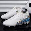 New Men Kids Soccer Shoes Cleats Football Boots Sports Long Studs Shoes for Training Competition