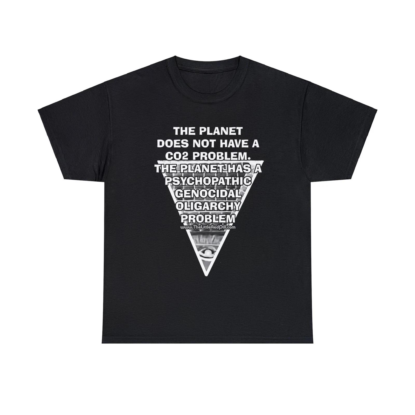 The Planet Does Not Have A Co2 Problem Unisex Short Sleeve Tee M