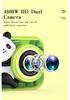 Children's Dual Lens Panda Camera: HD Photo & Video Camera Birthday Gift for Boys and Girls