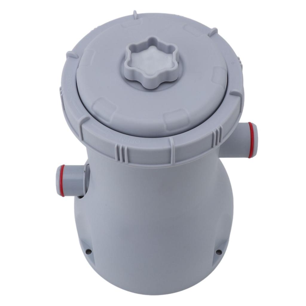 35W Clear Cartridge Filter Pump for Ground Pools 530 GPH Pump Rate Improved Circulation Filtration Water Clarity