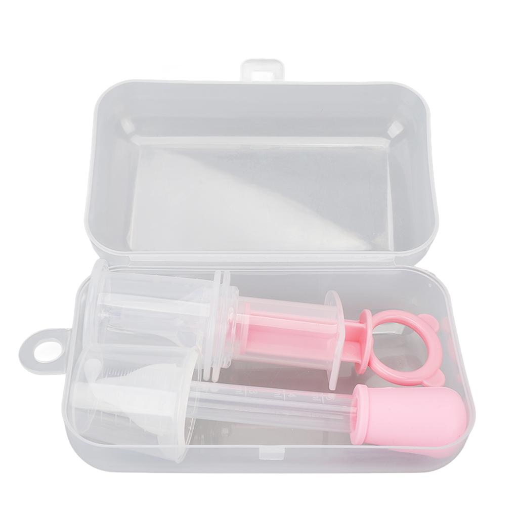 Pet Medicine Feeder Safe Soft Tip High Temperature Resistant Pet Milk Nursing Bottles Syringe with Measuring Cup for Cat