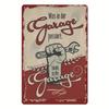 Vintage Retro Car Metal Wall Art Sign for Home Cafe