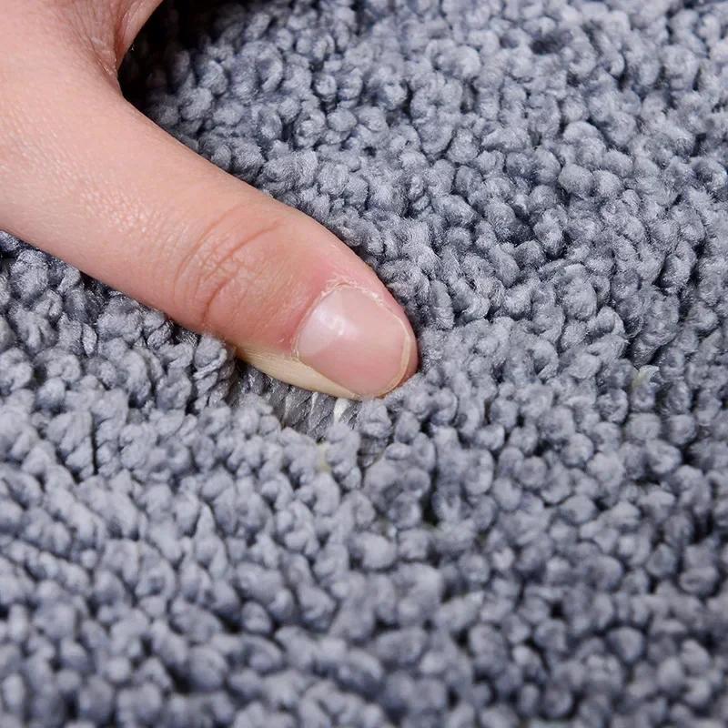 Absorbent Doormat Bathroom Absorbent Velvet Non Slip Mat Floor Rug Water Velvet Bath Mat Foot Embossed Foot Mat Bath Mat