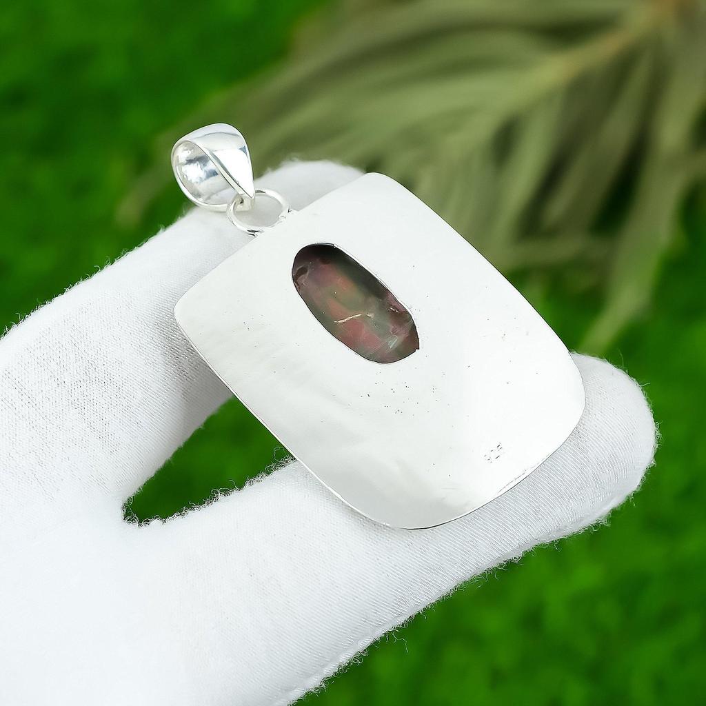 Gift For Women Pendant 925 Sterling Silver Natural Sonora Sunrise Gemstone