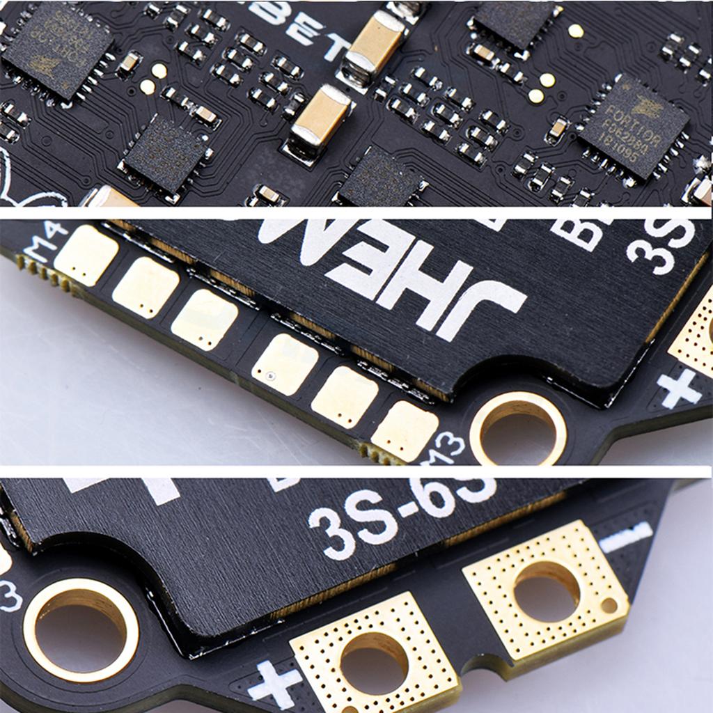 JHEMCU RuiBet 55A BLHELI_S Dshot600 3-6S Brushless 4 In 1 ESC 30X30mm for FPV Freestyle Flight